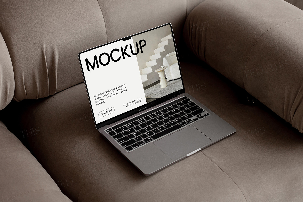 MacBook Pro Mockup | Apple Device, a Mac Mockup by Feel This (Photo 1 of 4)