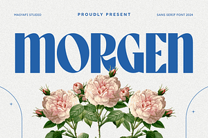 Morgen - Vintage Sans Serif Font