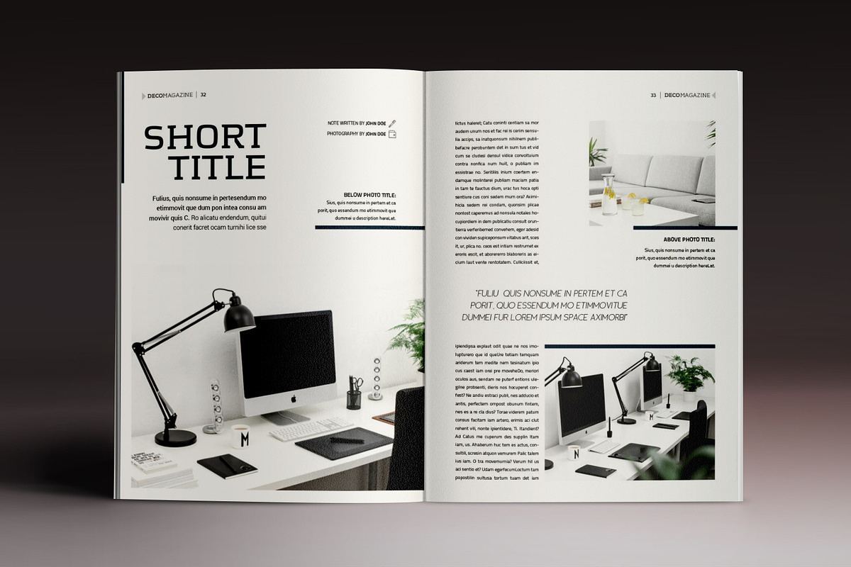 Multipurpose Magazine 2, a Magazine Template by Luuqas Design (Photo 17 of 22)