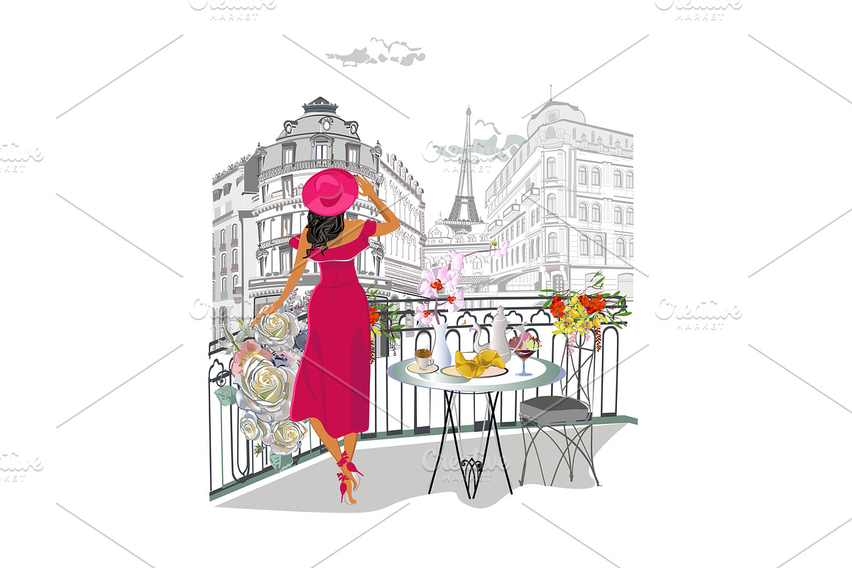 Set of Paris illustrations!, an Illustration by Laifalight (Photo 2 of 9)