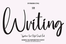 Writing | Script Font