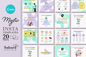 Mystic Coach Instagram Templates