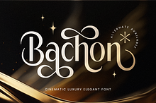 Bachon - Luxury Elegant Font