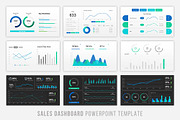 Sales Dashboard Powerpoint, a Presentation Template by Brandearth RRGraph (Thumbnail 4 of 6)