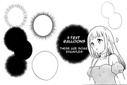 Manga Creator Kit, a Brush Add-On by Marshmal Mochi (Thumbnail 4 of 5)