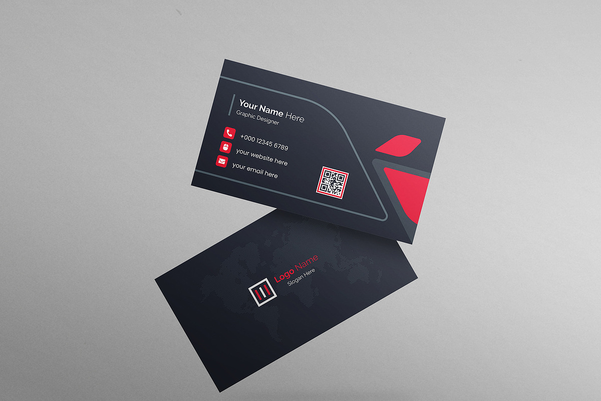Business Card Design Template, a Business Card Template by mijli (Photo 13 of 20)
