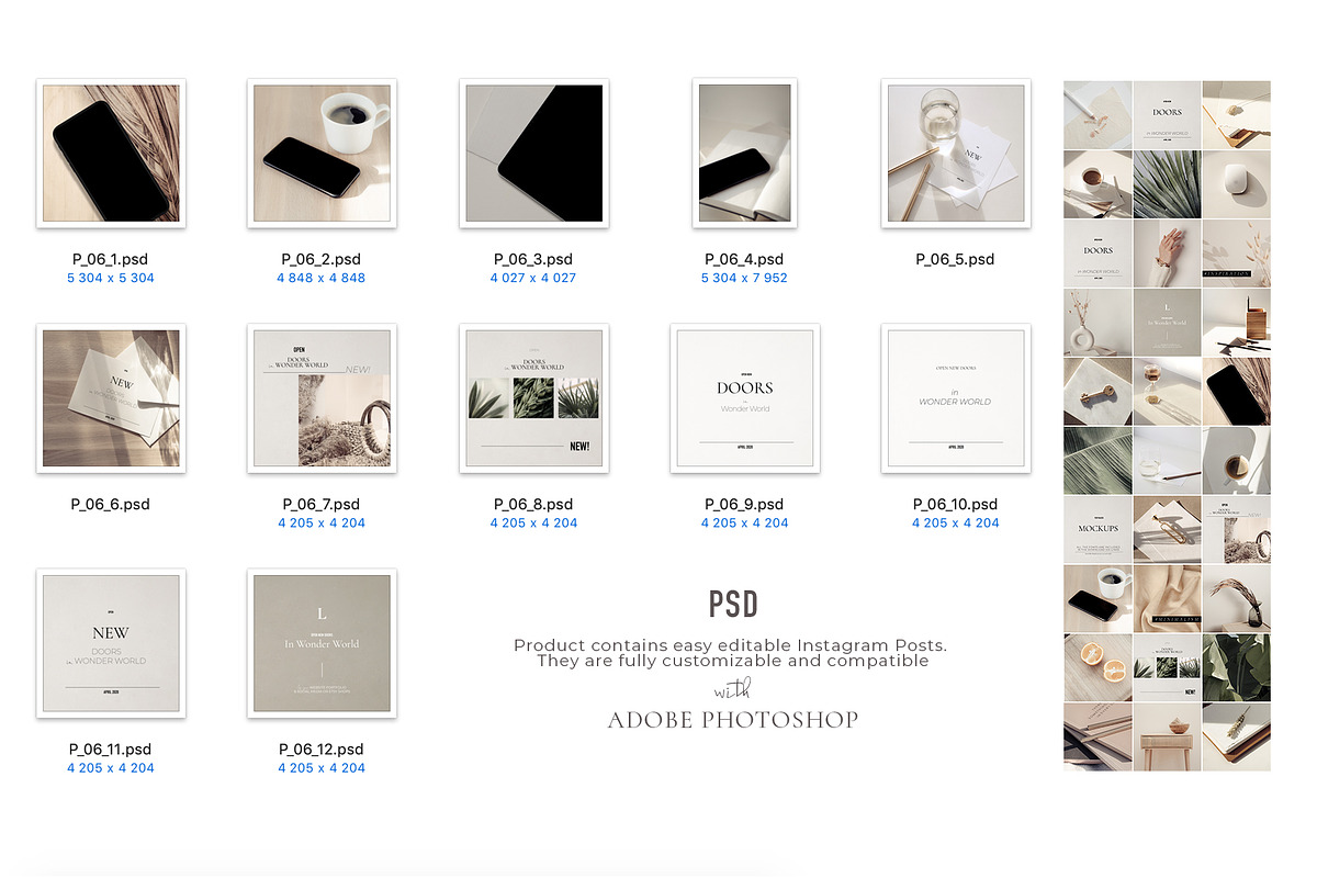 Minimalism. Feed №6, a Social Media Template by OntheMoon (Photo 11 of 11)