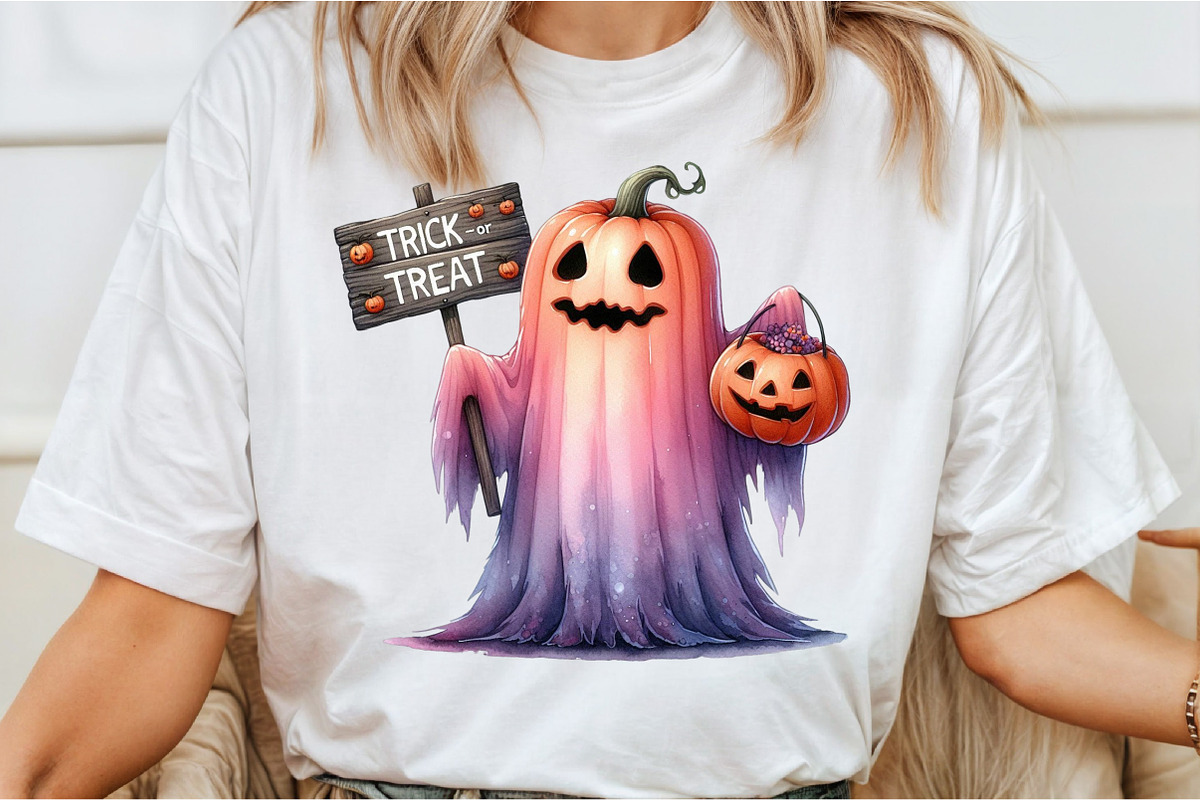 Halloween Trick Or Treat PNG, an Illustration by DreamCafeArt (Photo 2 of 7)