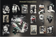 Lurid Echo. Eerie Collage Pack, an Object Graphic by Anastasiia VNSK (Thumbnail 7 of 17)