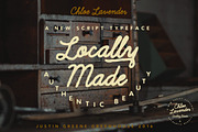 Chloe Lavender ~ Hand Drawn Script, a Script Font by Greenhouse Supply Co (Thumbnail 3 of 7)