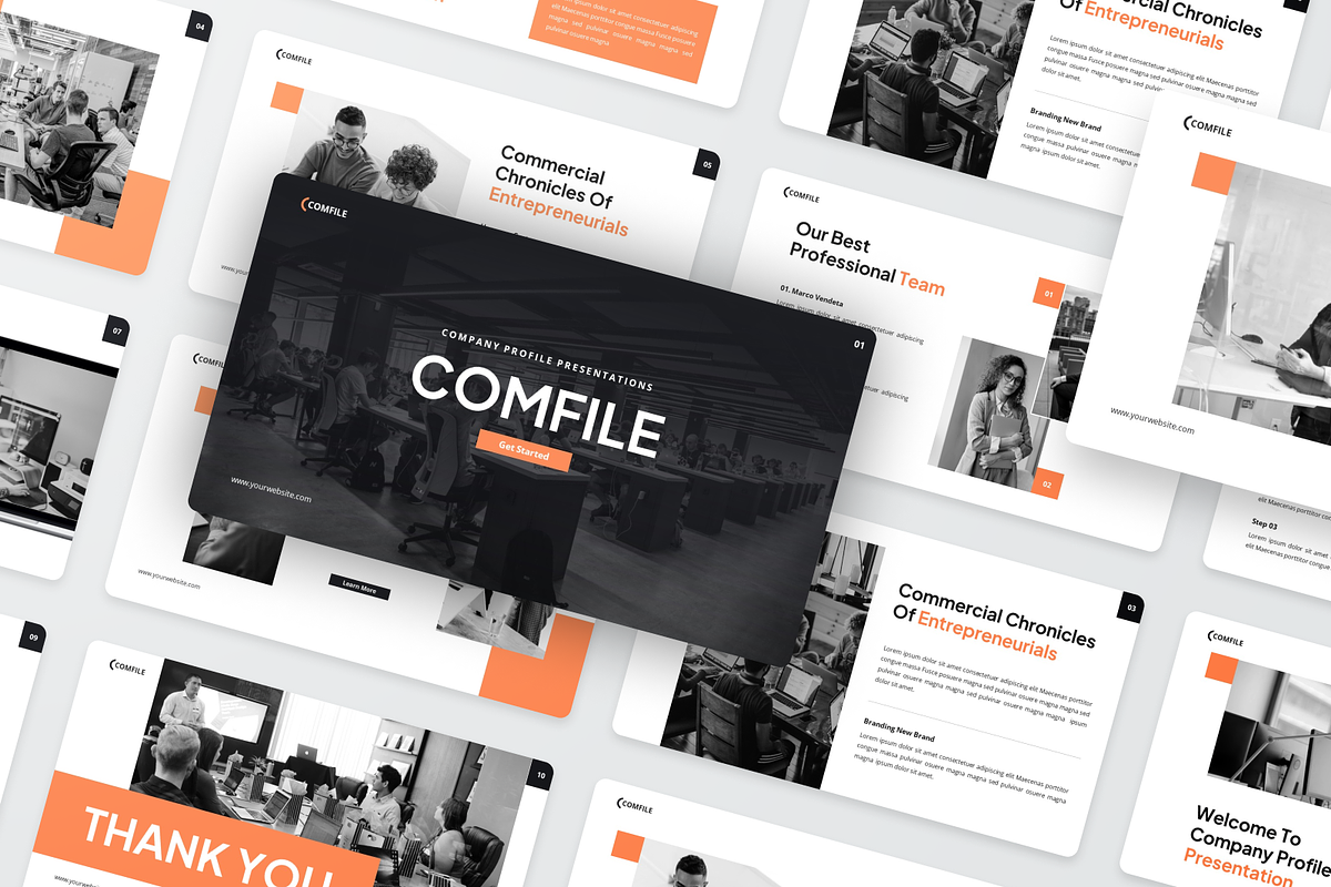 Comfile - Company Profile Keynote, a Presentation Template by SquidPixey (Photo 5 of 6)