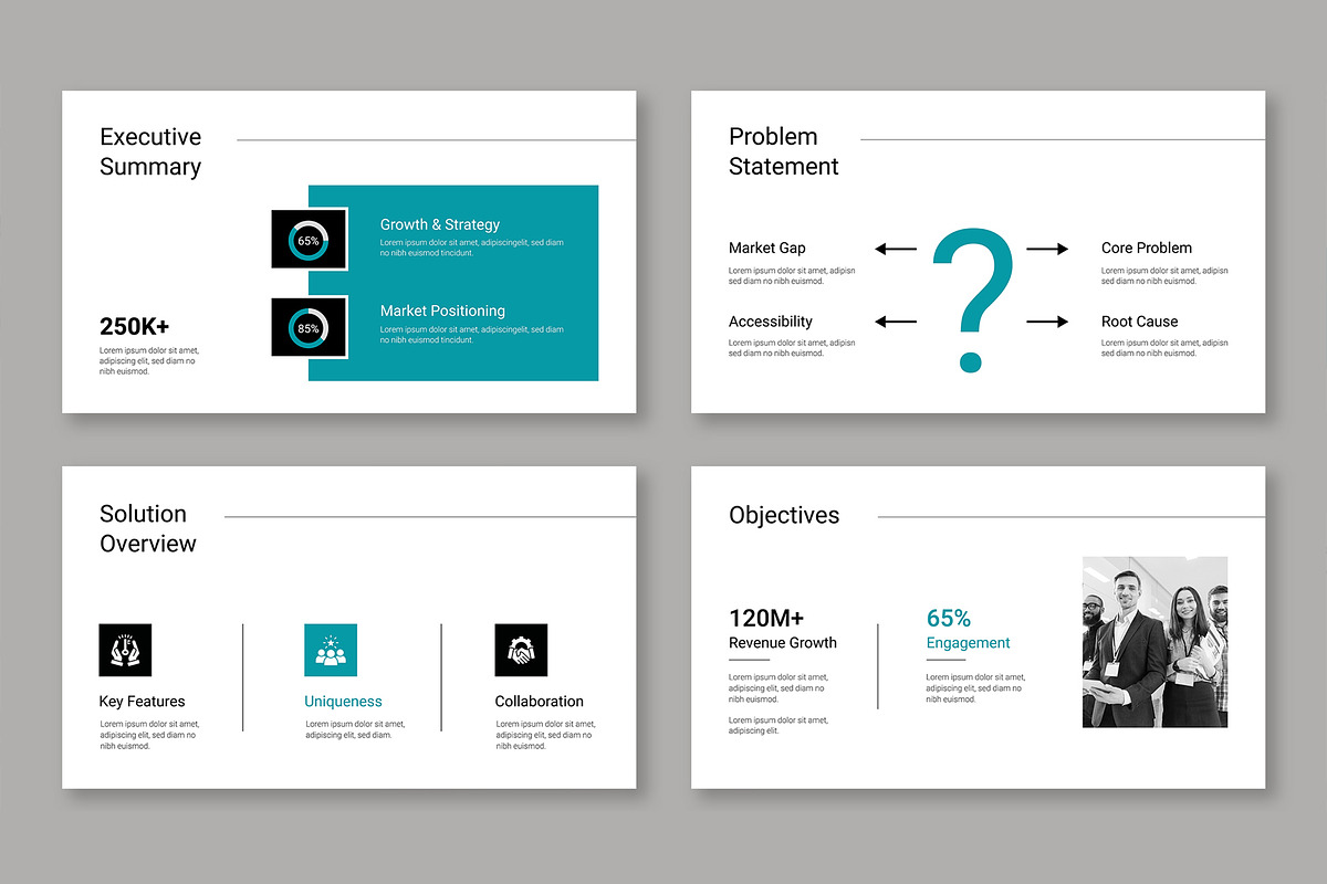 Corporate Case Study Template preview 3
