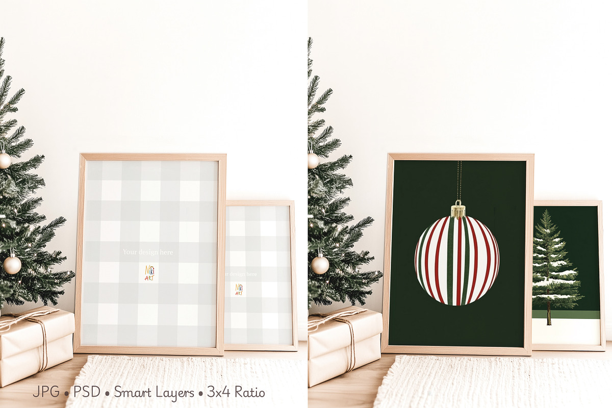 Winter Time Frame Mockup, a Household Mockup by NikiArts (Photo 17 of 17)