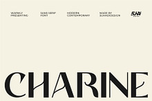 Charine - Modern Sans Serif Font