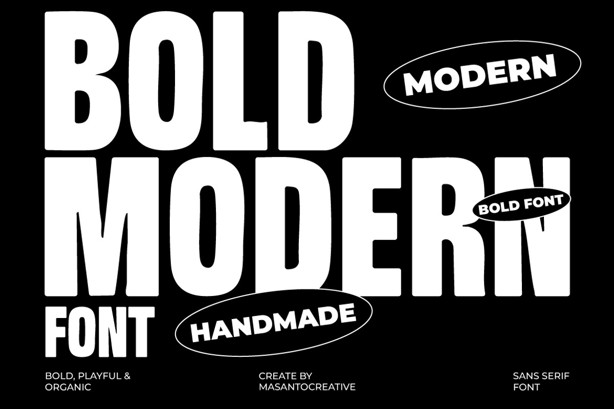 Boldino – Playful Bold Sans Serif Fo, a Font by kangfont Studio (Photo 2 of 10)