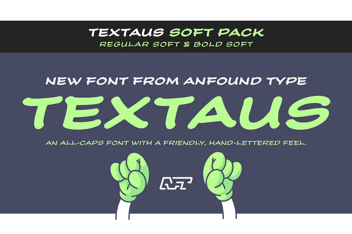Textaus - Soft Pack, a Handwritten Font by Anfound Type (Photo 1 of 9)