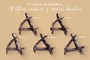 Wild Forest - 3D Lettering, an Object Graphic by MIIM (Thumbnail 3 of 7)