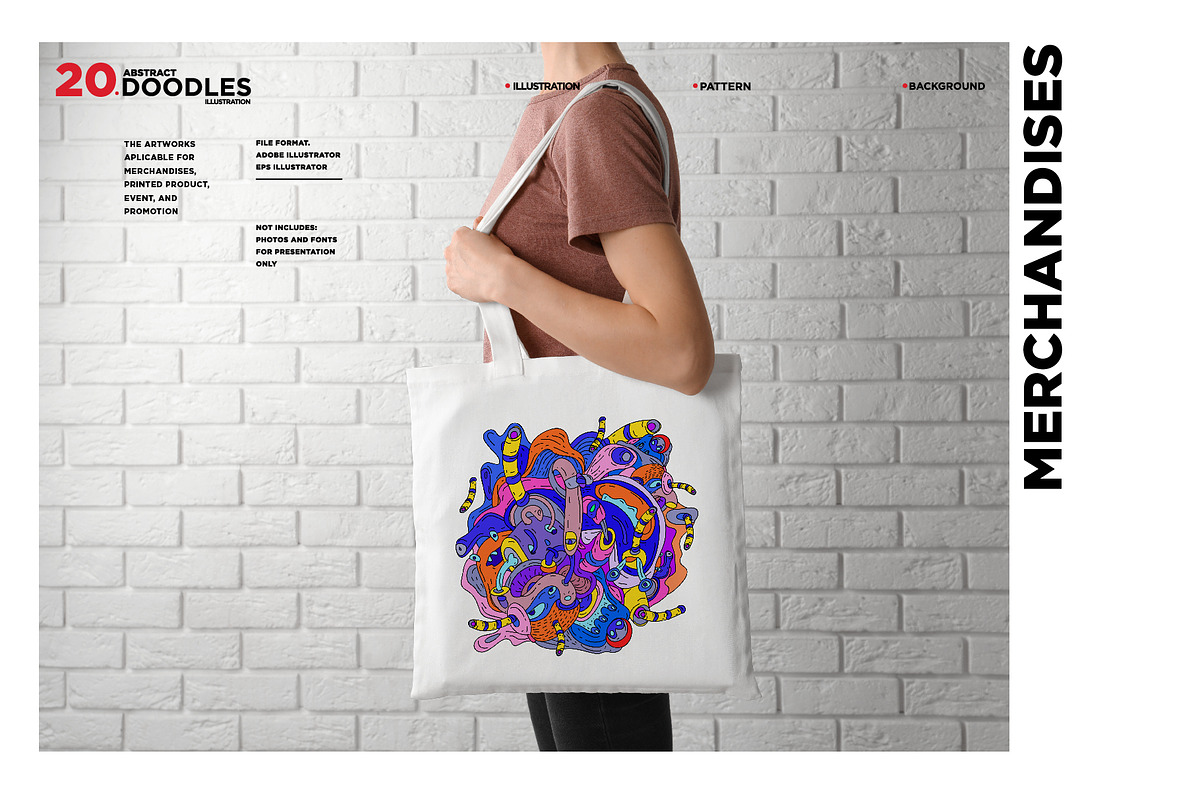 20 Abstract Doodle Illustrations, a Decorative Illustration by singpentinkhappy (Photo 5 of 9)