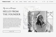 Ecommerce Wix Website Template, a Wix Template by Studio Luxe Creative (Thumbnail 3 of 12)