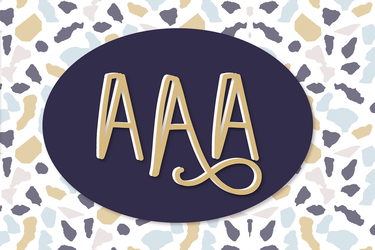 Lunch Break - A Hand Lettered Font preview 2