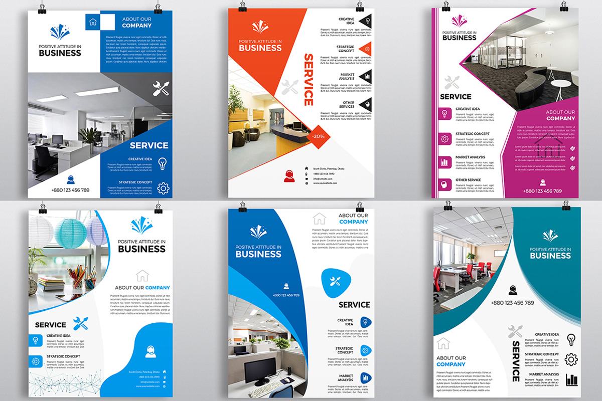 370+ Corporate Business Flyers, a Flyer Template by Imagine Design Studio (Photo 40 of 62)