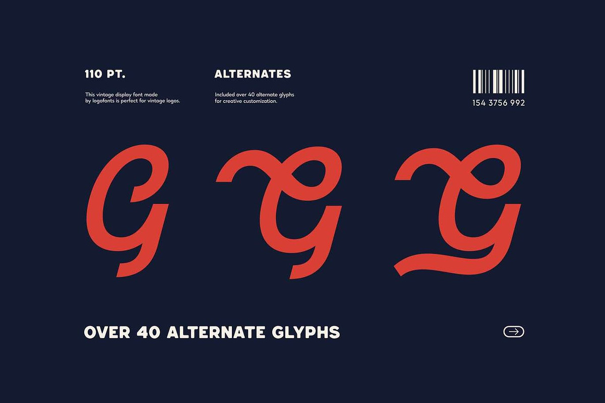 Rhythm - Vintage Script Font, a Script Font by Luna Shop (Photo 8 of 15)