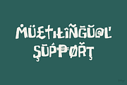 Loudmouth — Scrappy Decorative Font, a Handwritten Font by Mix Fonts (Thumbnail 7 of 9)