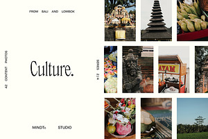 Cultural Photo Bundle Bali, a Holiday Photo by Mindt Design Studio