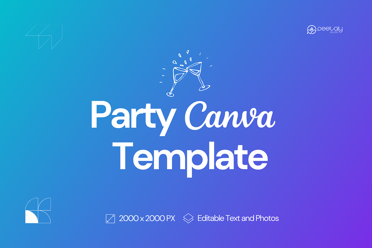 Blue Summer Flyer Canva Template, a Flyer Template by PeetalyStudioDesigns (Photo 3 of 5)