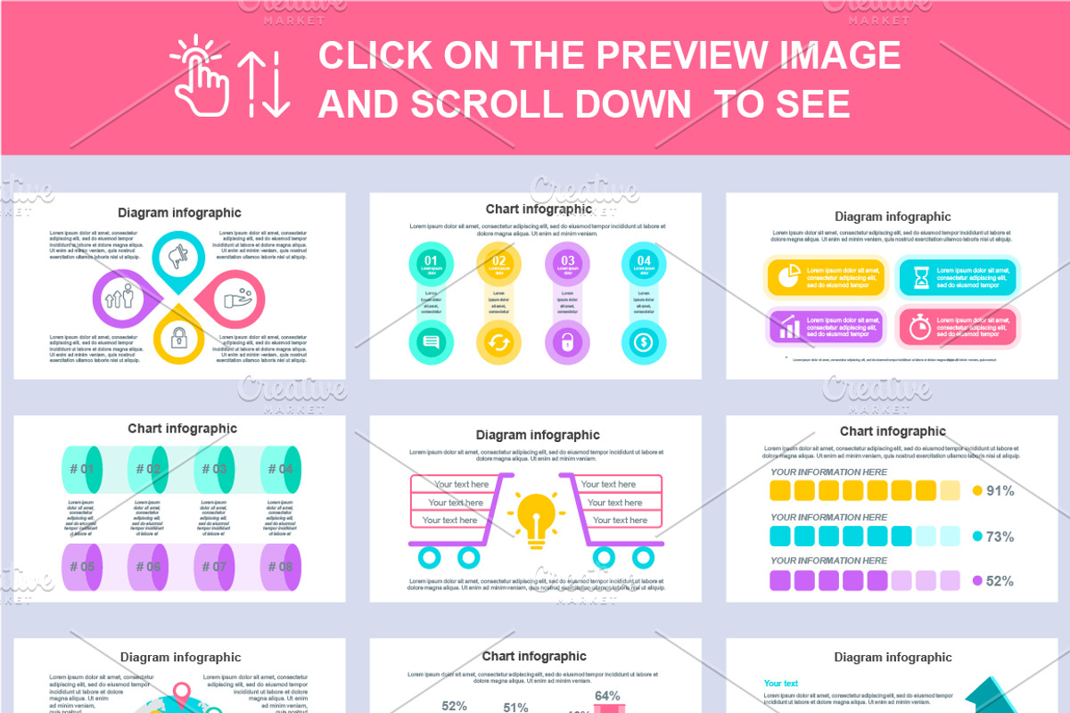 Mega Bundle Infographics Powerpoint, a Presentation Template by alexdndz