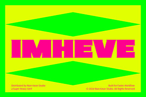 Imheve - Super Heavy Serif Display