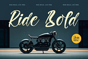 Rekont Laughin Bold Brush Font, a Script Font by stylishtype.co (Thumbnail 2 of 20)