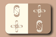 Elegant S Monogram Logo with Stars, a Branding & Logo Template by Salman Shop (Thumbnail 1 of 3)