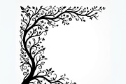 50 Tree Branch Corner Silhouette, a Decorative Illustration by Amazin_art (Thumbnail 17 of 46)