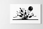 Dynamic bowling player silhouette, an Illustration by Amazin_art (Thumbnail 8 of 31)