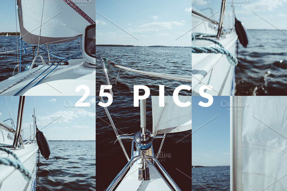 Sailing photo pack - 25 photos preview 7