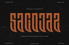 Sacojaz - Blackletter & Gothic Font
