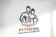 Bold Fitness Logo Template, a Branding & Logo Template by YUDesignStore (Thumbnail 3 of 7)