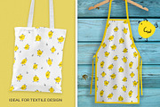 Cute Chicks – Clipart & Pattern, an Animal Illustration by Irina Ostapenko (Thumbnail 4 of 4)