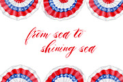 American Flag Watercolor Collection, an Illustration by One and Only Paper (Thumbnail 7 of 7)