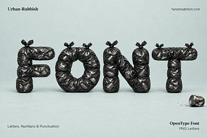 Urban Rubbish Font