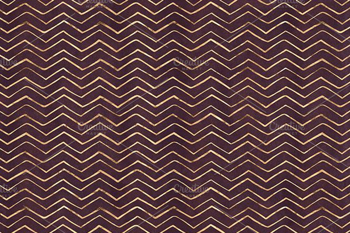 Bayou Afternoon Gold & Watercolors, a Pattern Graphic by Blixa 6 Studios (Photo 2 of 6)