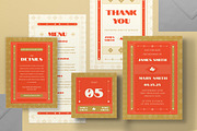 Wedding Invitation Set, an Invitation Template by graphicook (Thumbnail 3 of 3)