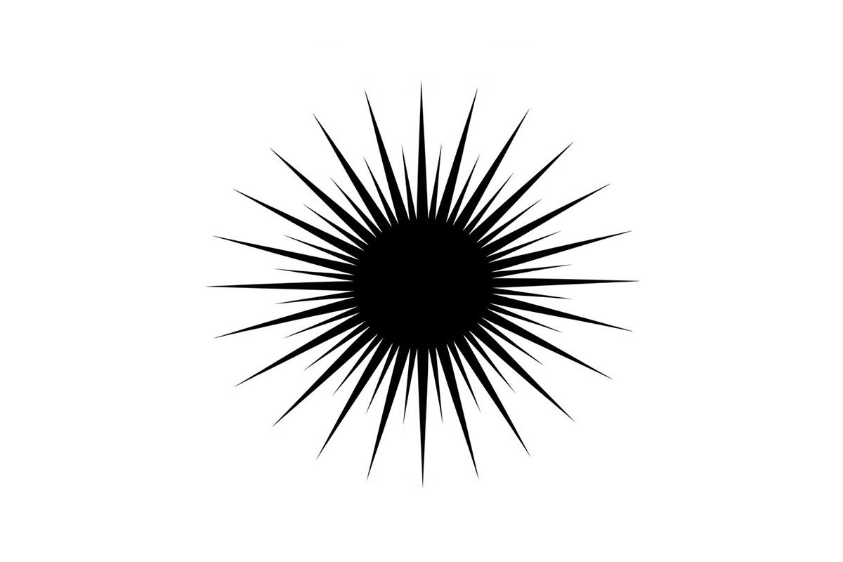 Abstract Sunburst Silhouette Set, a Graphic by hafijul (Photo 7 of 11)