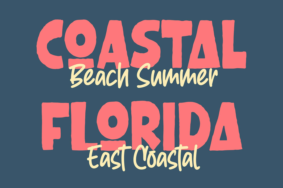 Elonic a Quirky Handmade Font, a Sans Serif Font by Blankids Studio (Photo 2 of 9)