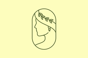 woman beauty face long hair logo, a Branding & Logo Template by devastd