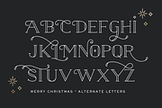 Merry Christmas Font - with sparkles, a Font by Leslie Ray (Thumbnail 4 of 5)