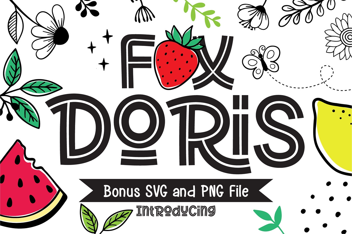 Fox Doris Font, a Handwritten Font by Fox7 By Rattana (Photo 1 of 9)