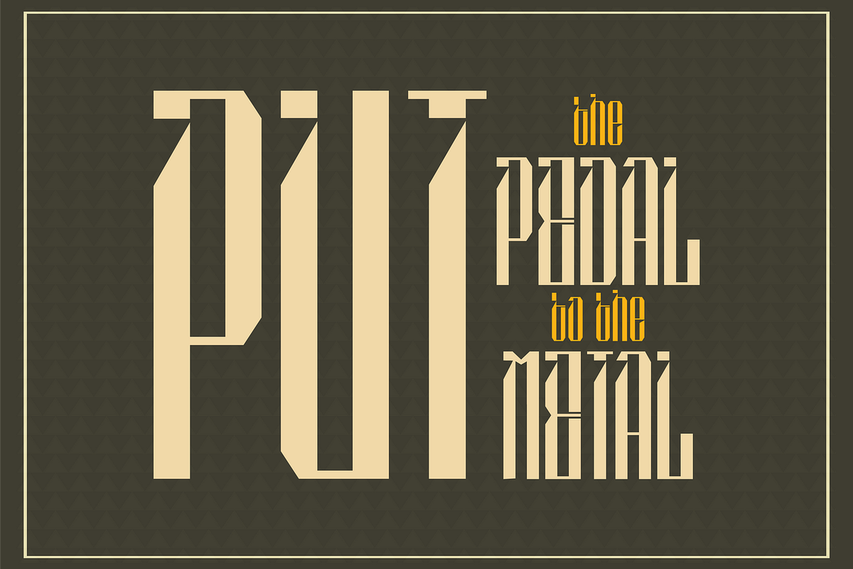 GIRAFFE CENTRE Font, a Sans Serif Font by 177Studio (Photo 4 of 7)