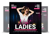 Night Club Flyer, a Flyer Template by AfzaalGraphics (Thumbnail 1 of 2)